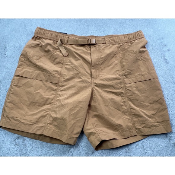 Eddie‎ Bauer Shorts Men's 2XL Brown Hiking Active - Picture 1 of 10